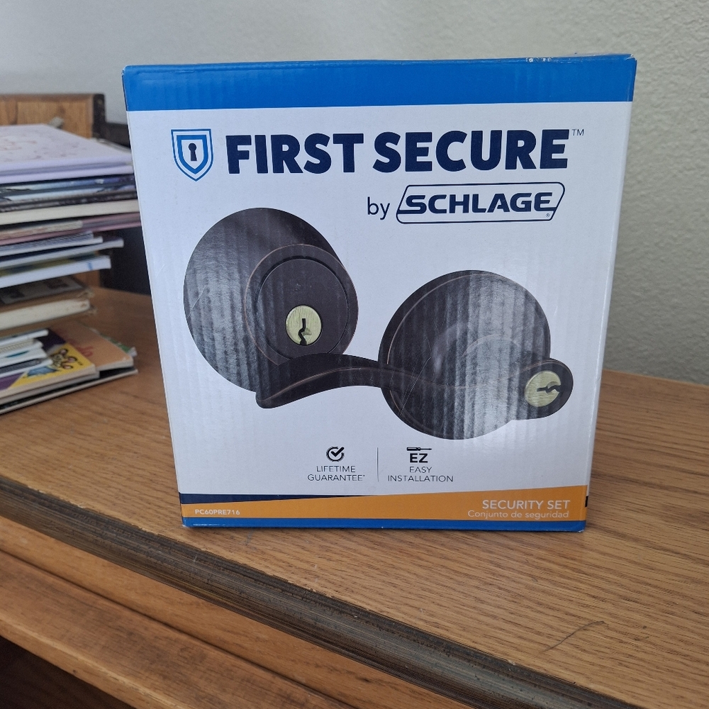 First secure door lock